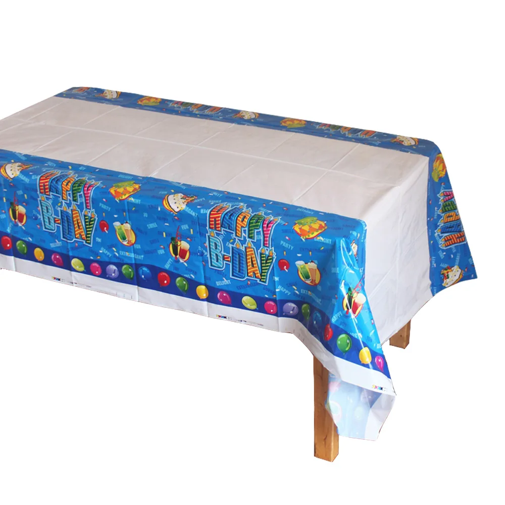 Disposable Plastic Table Cloth Table Cover Tablecloth Waterproof For