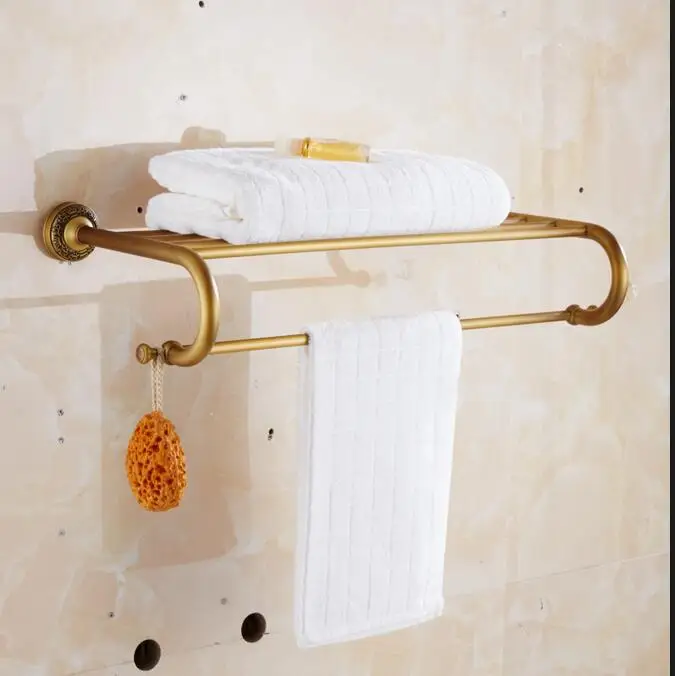 New arrival Towel Racks Luxury Bathroom Accesseries High Quality Gold