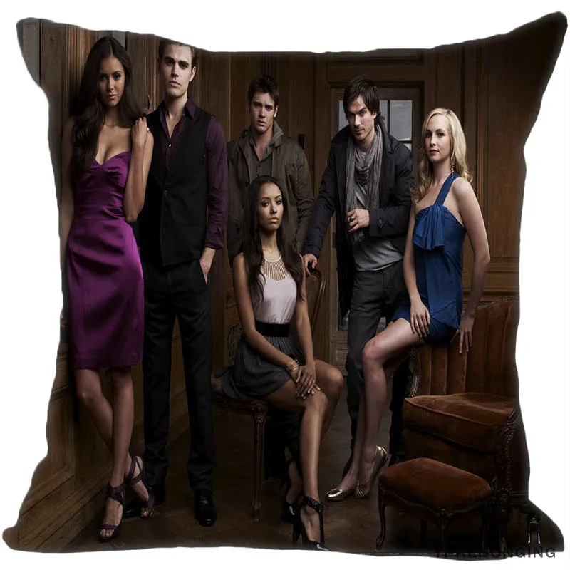 

Custom Decorative Pillowcase Vampire Diaries Square Zippered Pillow Cover Best Gift 35X35,40x40,45x45cm(One Side)180516-61