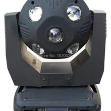 4 шт./лот) Рождество свет в форме футбольного мяча 10x15 Вт Led движущаяся головка инифинит луч света RGBW для Dj Дискотека мероприятие вечерние шоу