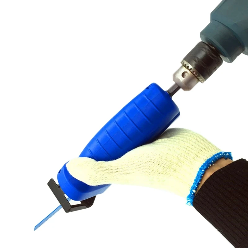 

New Power Tool Accessories Reciprocating Saw Metal Cutting Wood Cutting Tool Electric Drill Attachment with 3 Blades
