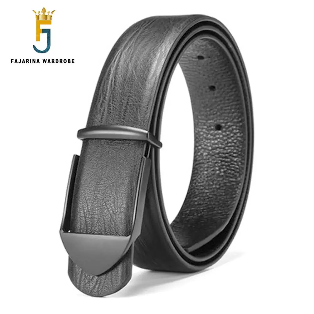 Мужской ремень из натуральной воловьей кожи с металлической пряжкой|belt leather