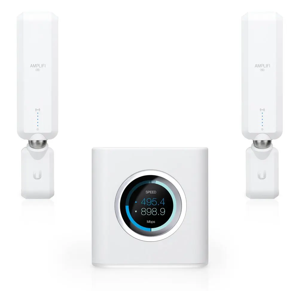 Ubiquiti усилителя HD(высокой плотности) домашней сети Wi-Fi Системы сетки 3x3 MIMO 802.11ac(включает в себя 1 маршрутизатор AFi-R+ 2 сетки точек AFi-P-HD