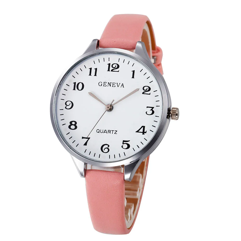 7 цветов, женские часы-браслет, известный бренд, Женские Аналоговые кварцевые наручные часы из искусственной кожи, женские часы, relojes mujer
