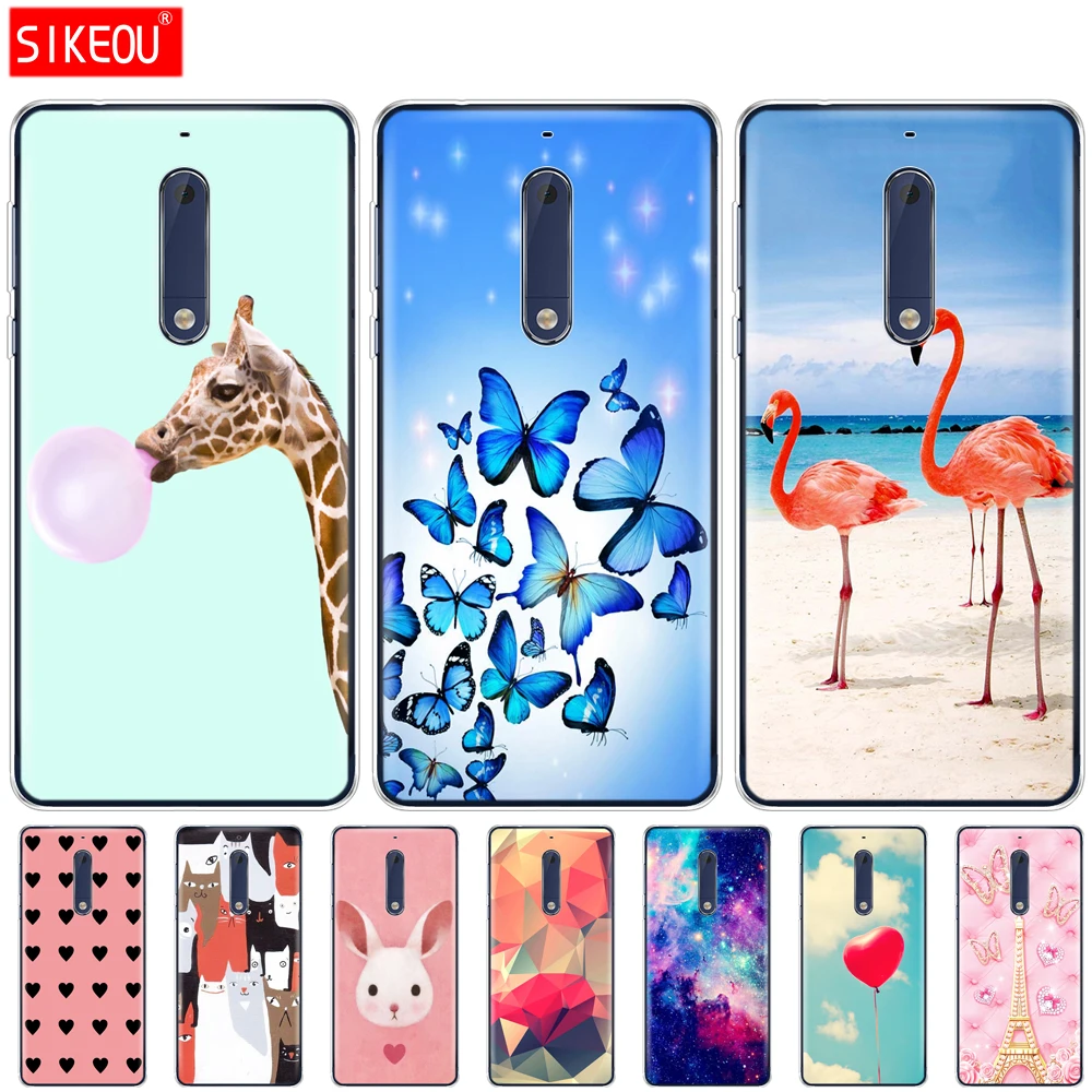 

Mobile Phone Bag Case For Nokia 1 2 2.1 3 3.1 5 5.1 Plus 2018 Soft Silicon TPU Back Cover Shockproof Coque Bumper Housing