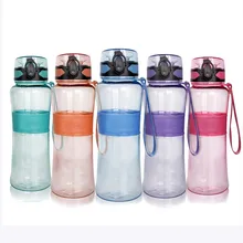 Горячая переносная бутылка герметичное уплотнение большая емкость сопла Спорт велосипед Пластиковые мои бутылки для воды с крышкой губ фильтр BPA бесплатно