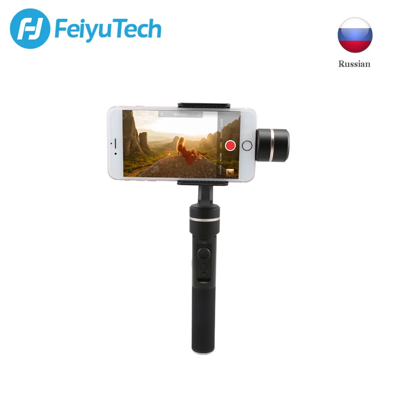 

FeiyuTech SPG 3-Axis Handheld Smartphone Gimbal Action Camera Stabilizer 360 degree Limitless No trigger Button Not Waterproof
