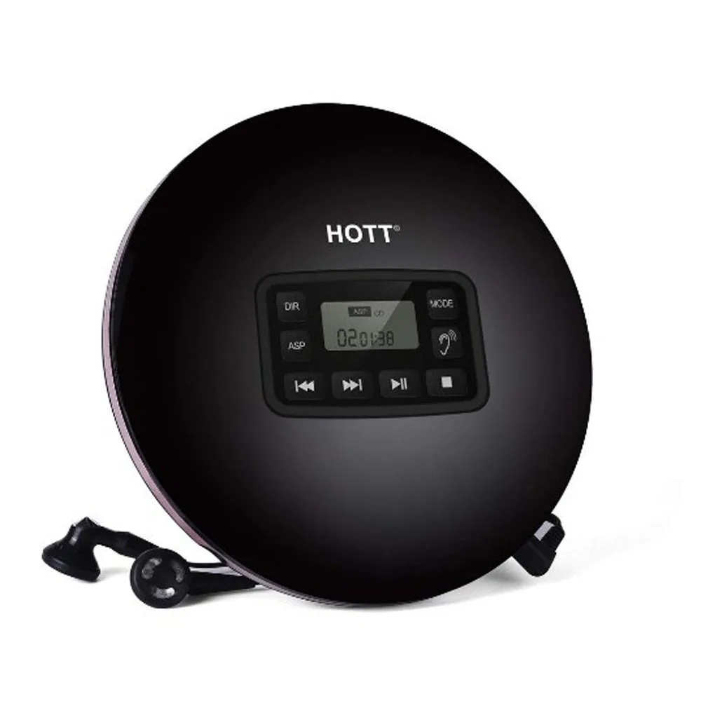 HOTT 611 portable CD player, personal cd player, car cd