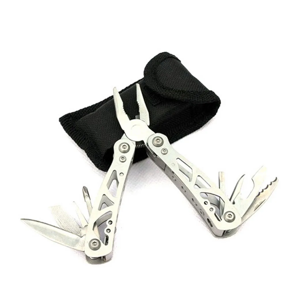 9 in 1 Multi-function portable outdoor Tool Pliers Portable Stainless Steel Mini Pocket Outdoor Camping Travel Survival Kits | Спорт и