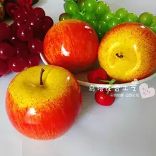5 шт./партия мини-модель моделирования красное яблоко фрукты и овощи фрукты компот декоративные пузырьки модель фотографии образование игрушки#75
