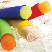 6 шт./компл. Силиконовые DIY емкость для мороженого пробки лоток форма для сладостей производитель замороженный лоток Мороженое Желе инструменты с крышками для детей подарок