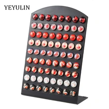 Высококачественные круглые серьги-гвоздики в виде фламинго и единорога, 36 пар для женщин и девушек, модный подарочный набор украшений для ушей