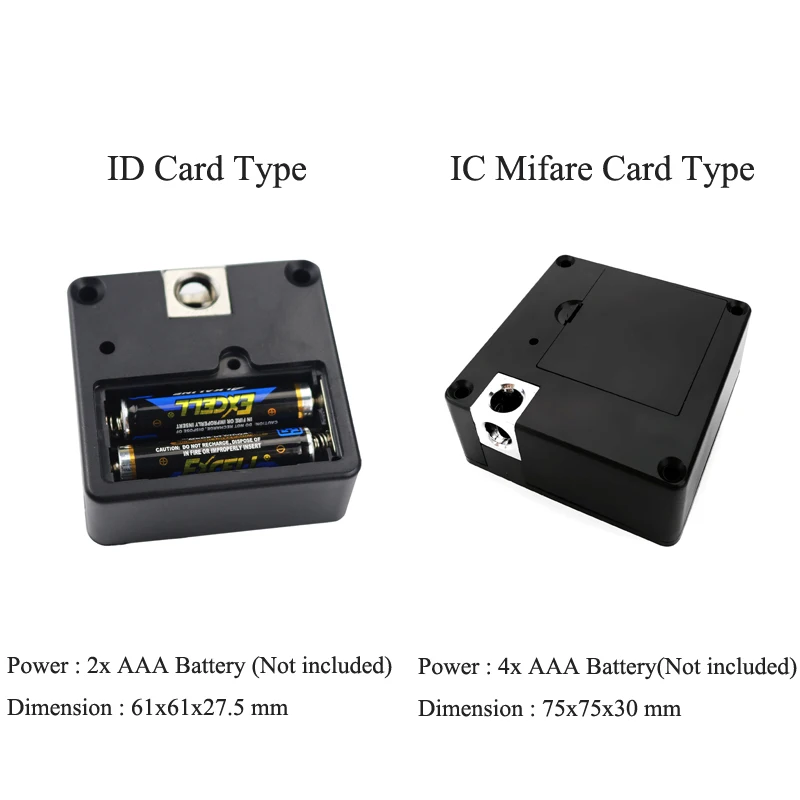 125 кГц RFID EM ID карта или 13,56 МГц IC карта Электрический замок шкафа невидимый скрытый RFID замок ящика шкафа