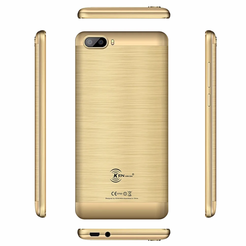 Оригинальный Ken xin Da KENXINDA S9 4G мобильные телефоны 2 GB + 16 Android 7 0 4 ядра смартфон Dual