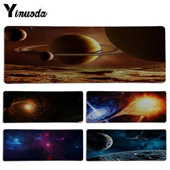 

Yinuoda Universe Space Keyboard Gaming MousePads Size for 30x90CM Speed Version Gaming Mousepads