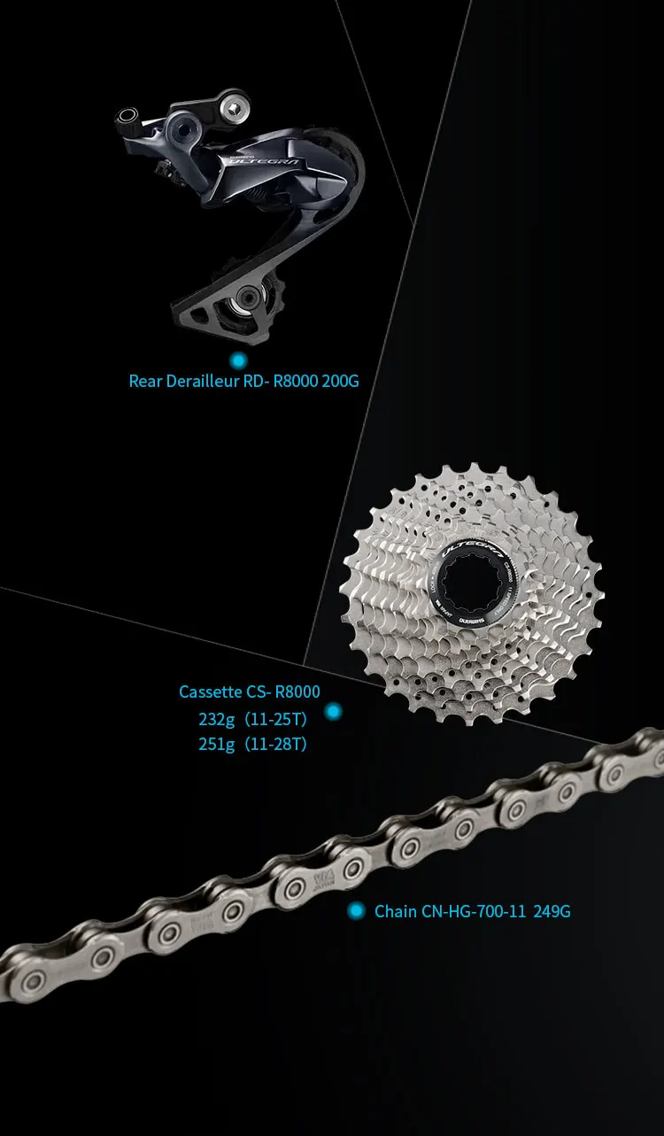 SHIMANO R8000 указано ULTEGRA R8000 переключатели дорожный В переменного тока, 50-; большие размеры 34-52-36 53-39T 165 170 172,5 175 мм 11-25 11-28x11-32 T 5800