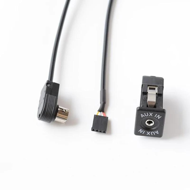 Biurlink 3 5 мм переключатель аудио панель Aux in кабель адаптер для JVC KS U58 PD100 U57 U29|mp3