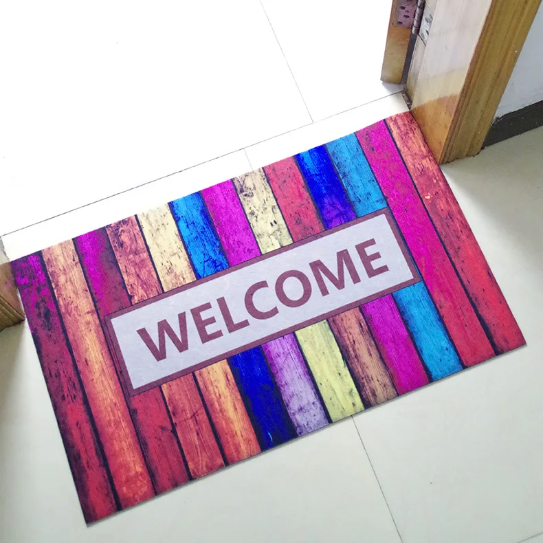 Natural Rubber Carpet Colorful Door Mat Floor Mats Non Slip