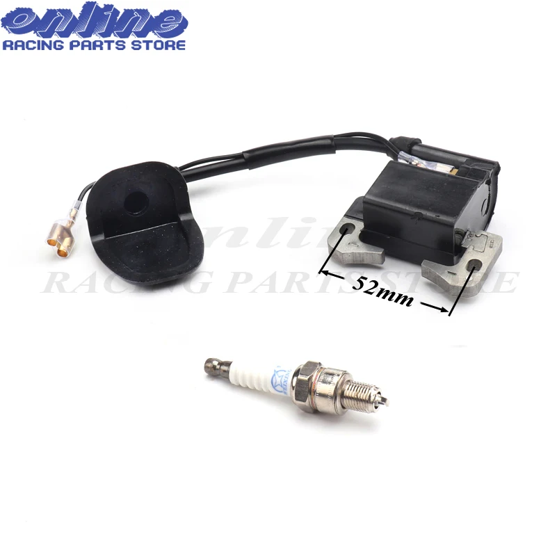 

47cc 49cc 2 Stroke Engine Pocket Bike Pit Dirt Bike Mini Minimotor ATV Quad Ignition Coil Spark Plug NEW