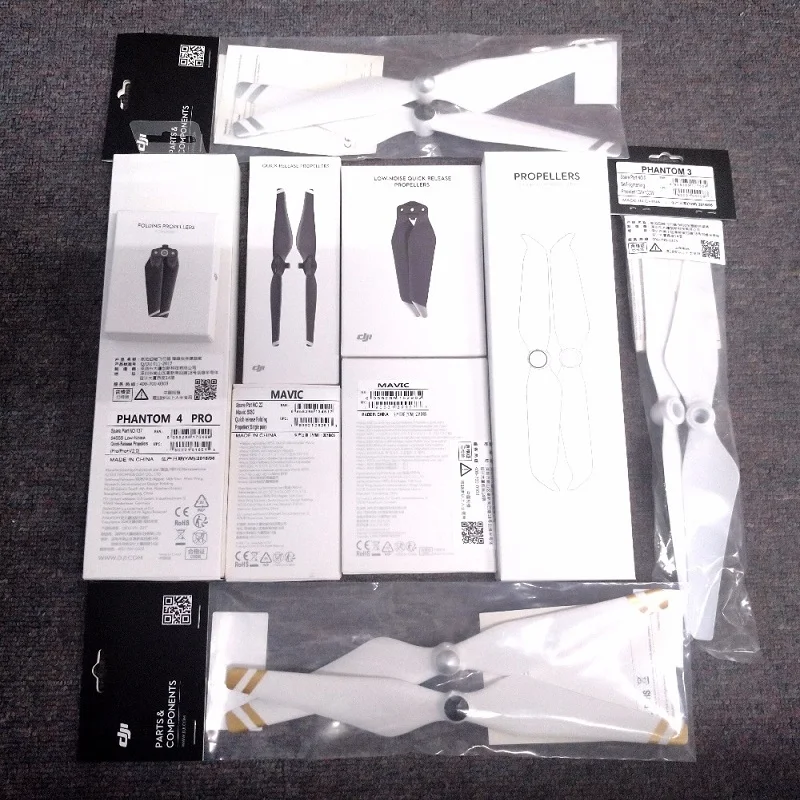 

10 Pairs Phantom 3/4/4 Pro V2.0/Mavic Pro/Mavic Air/Spark Propellers 9455S/9450S/9450/8331/8330/5332S/4730S Original Propeller