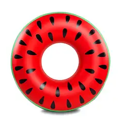 Летний надувной плавательный круг Большой арбуз плавательный круг для Взрослых Надувной Плавательный круг сиденье с воздушным насосом