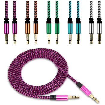 

Super AUX Cable For Car IPhone Male To Male Stereo Audio Cable 3.5 Jack To Jack 3.5 AUX Car Cable For Headphone Beats Speaker