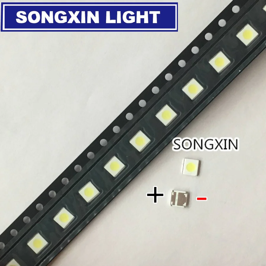 300 шт. для WOOREE светодиодная подсветка LCD TV bead 3 V 1 W 3535 LED SMD Lamp cold white WM35E1F YR07 eB|led smd|1 w3535