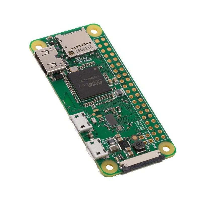 Новый RPI0 Raspberry Pi Zero W беспроводной 0 с WIFI и Bluetooth 1 ГГц ЦП 512 МБ ОЗУ Linux OS 1080P HD