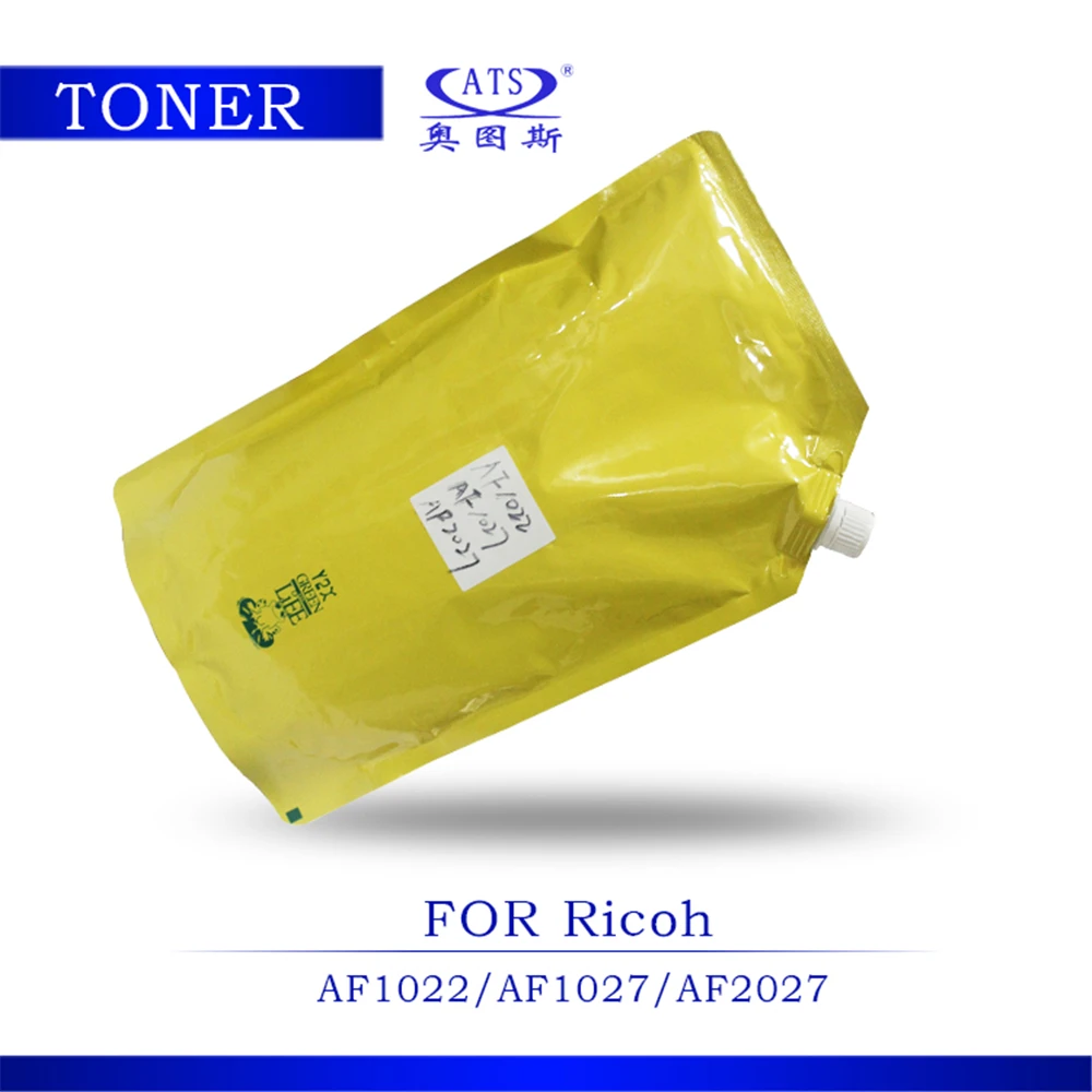 ФОТО 1PCS 1KG Toner Poudre Photocopy machine Toner For Ricoh copier parts AFicio AF1022 AF1027 AF2027 Toner Powder AF 1022 1027 2027