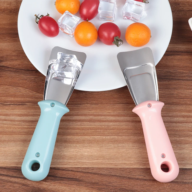 

1PC Kitchen Stainless Steel Deicing Shovel Refrigerator Deicer Household Defrosting Cleaning Tools freezer ice defrost shovel