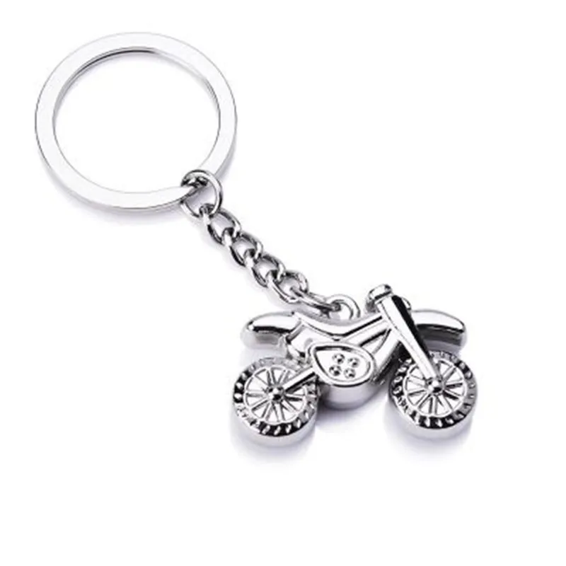 Trendy motorcycle keychain Off road motorcycle keychain Metal keychain