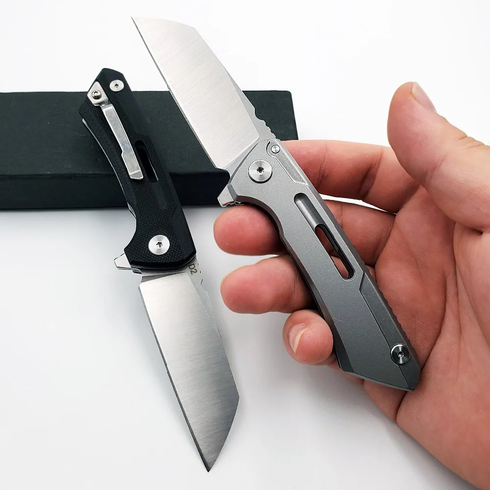 JSSQ карманный складной нож D2 лезвие G10 все стальные ручки для выживания на открытом воздухе тактические ножи для кемпинга охоты боевой нож EDC инструменты