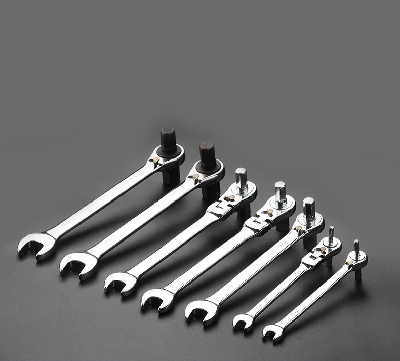 1PC Flex Head Ratchet Hexagon Wrench for Car Repair Hex Key Wrenches