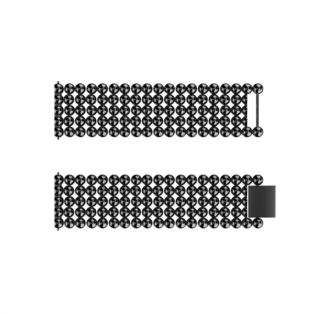 HIPERDEAL пять бусин круглые бусины сплав ремешок для наручных часов Fitbit Versa Замена