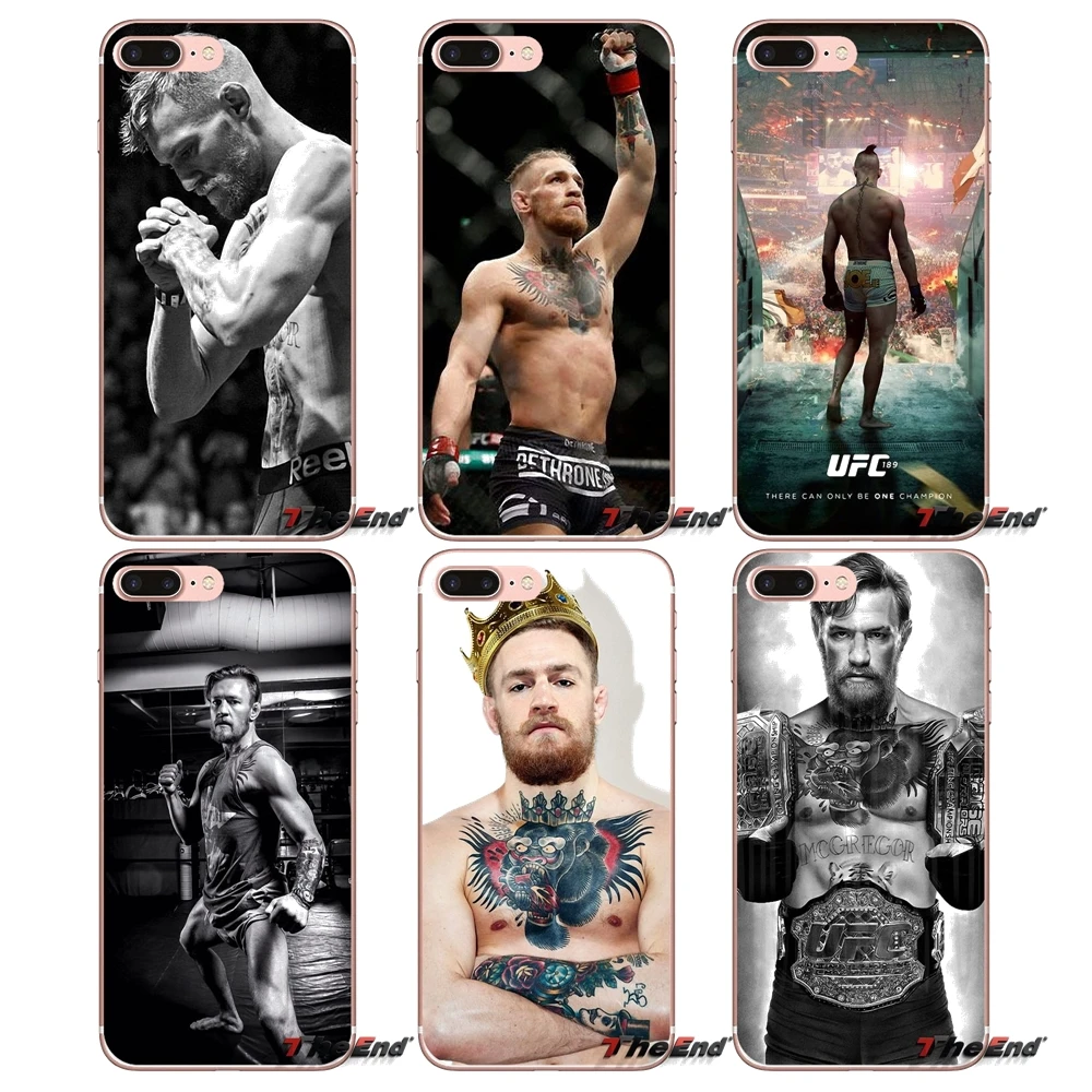 The Notorious Conor McGregor Silicone Case For Apple iPhone X 4 4S 5 5S SE 5C