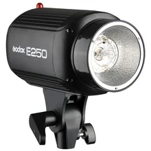 Горячая вспышка Godox E250 Pro фотостудия стробоскоп фотовспышка светильник 250 Вт фотовспышка 220 В