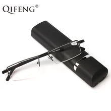 QIFENG, тонкие очки для чтения, для мужчин и женщин, против синих лучей, диоптрий по рецепту, очки для дальнозоркости+ 1,0+ 1,5+ 2,0+ 2,5 QF287