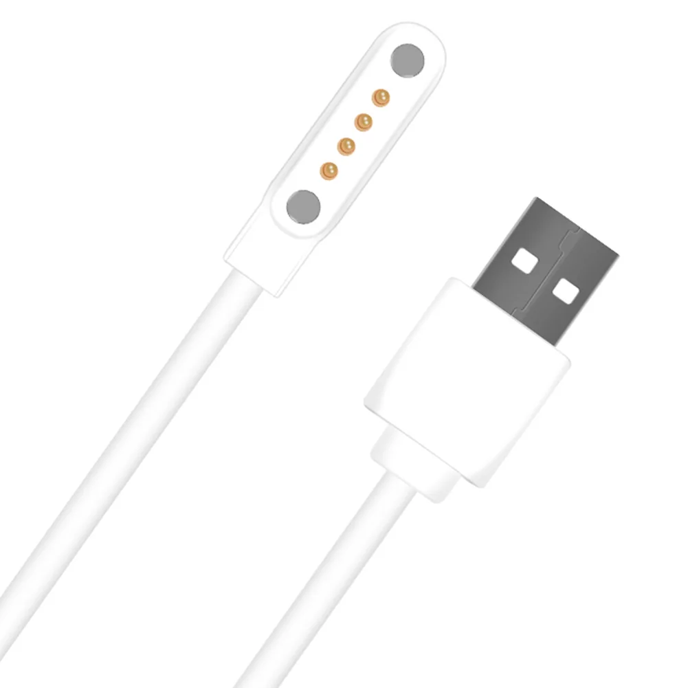 

4 Pin Simple Magnetic Convenient Universal Stable For Smart Watch Suction Strong Charging Cable USB Power Accessories Portable