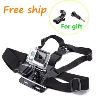 

Chest Harness Strap Belt Harness Mount for Go pros hero7 6 5 4 3+3 2 1 for sjam skiing mountain biking motocross paddle sport
