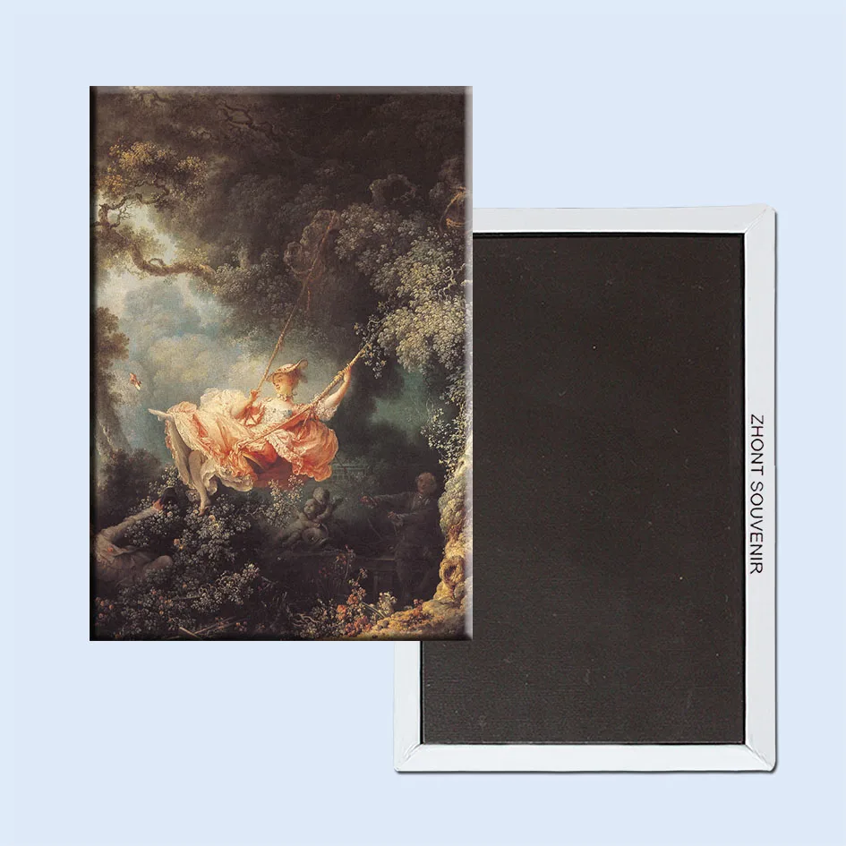 Коллекция The Swing - Jean-Honore Fragonard магниты коллекция 21533 картина | Дом и сад