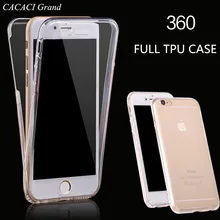 for iPhone X case TPU Silicone Soft 360 degree full Body Protective Case for iPhone 8 cases 6 6S 7 Plus 5 5S SE cover phone etui noctilucent protective tpu case for iphone 5 5s green red