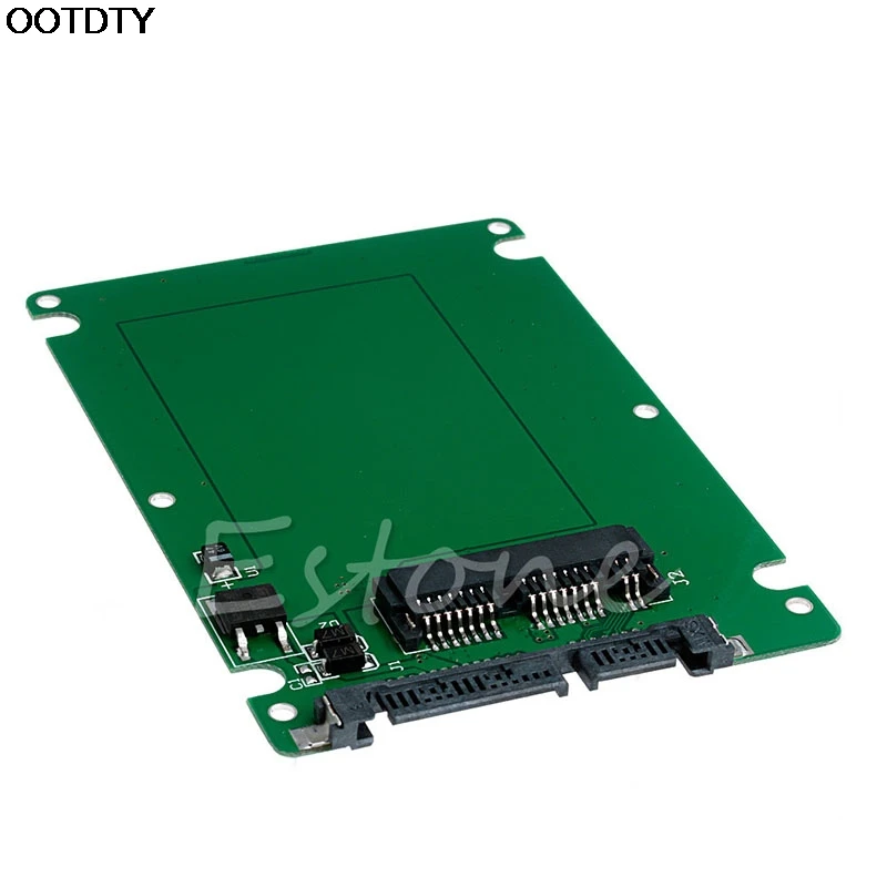 1 8 &quotMicro SATA SSD HDD до 2 5&quot адаптер конвертер карта с 7 мм толщиной Новый|8 sata|micro ssd