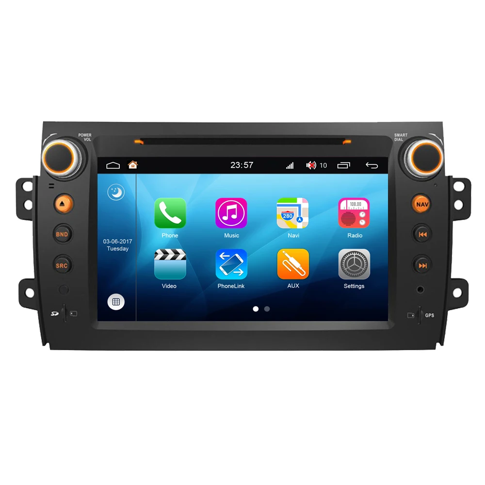 Мультимедиа для Android стерео для Suzuki SX4 2006-2012 радио-cd-dvd-плеер gps Навигация Аудио Видео S160 Системы