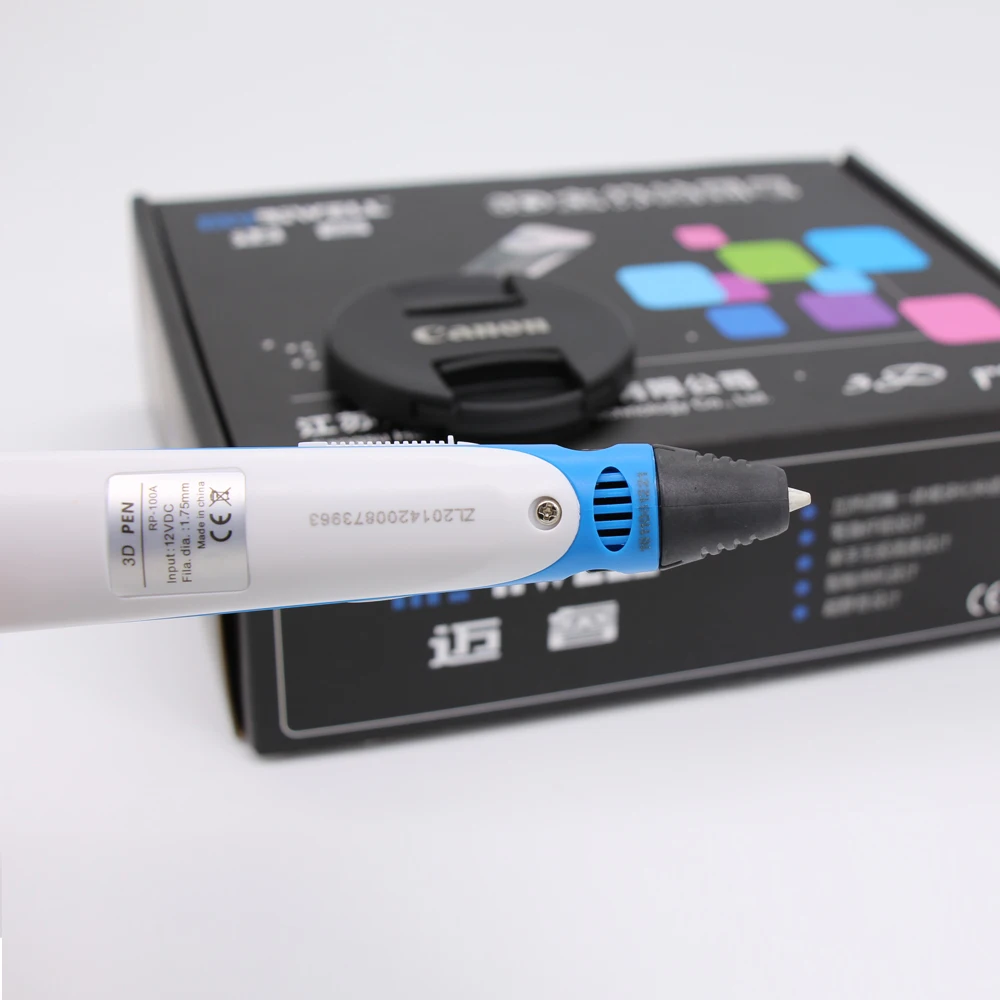 Myriwell 3d печать pen1.75 мм ABS Смарт 3D Ручка для рисования+ нить+ адаптер креативный подарок для детей дизайн живопись
