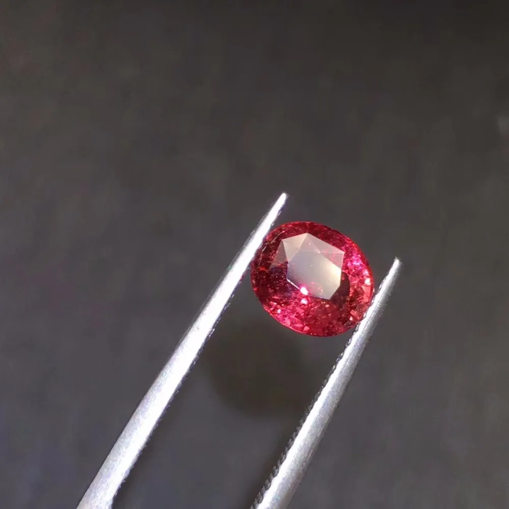 

CQT Certificated 1.61ct Unheat Heart Shape Faceted Natural Red Ruby Gems Loose Gemstones Rubi Loose Stones