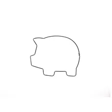 Милый Нержавеющая сталь свинья формочка для печенья из металла Инструменты для тортов Fondant Mold Украшение торта, выпечки Формы для выпечки торта силиконовая форма для выпечки Инструменты