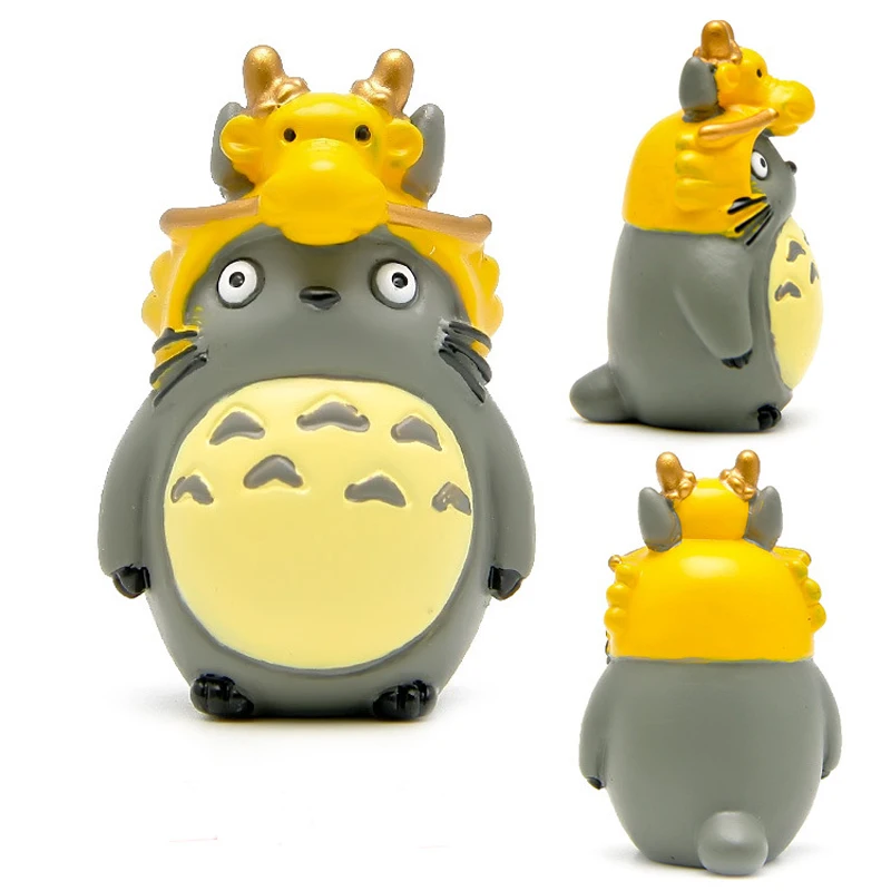 1 шт. DIY Studio Ghibli Хаяо Миядзаки аниме Мой сосед Тоторо знак ПВХ фигурку Игрушечные