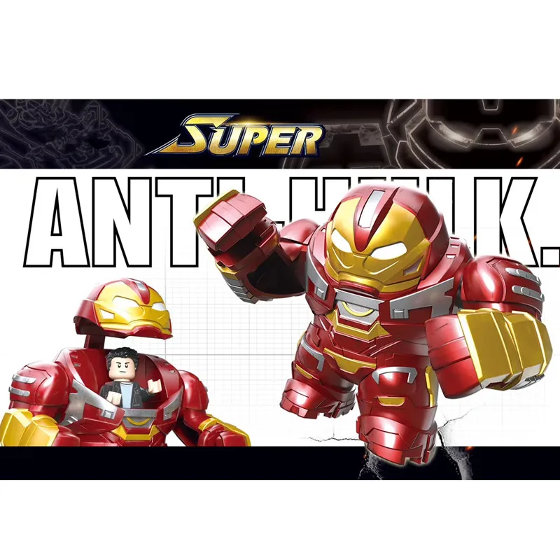 

2019 Marvel Avengers: Endgame Super Heroes Hulk Infinity Gloves Figures Building Blocks Bricks Gift Toys Compatible With Lego