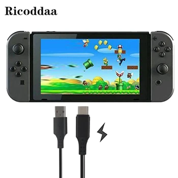 

1M/2M USB Charging Cable For Nintend Switch NS NX Game Console Data Charger Power Cable For Nintend Switch NS Game Accessories