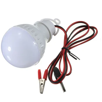 

E27 5W 6000K LED Bulbs Lamp Home Camping Hunting Emergency Outdoor Light For DC 12V GHS99